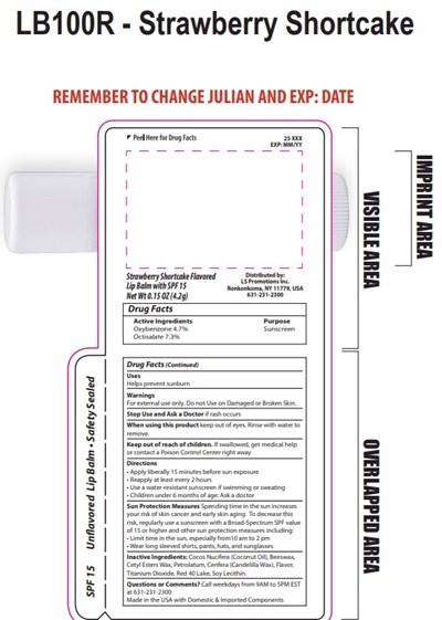 Lb100r Strawberry Shortcake Label (Lb100r Strawberry Shortcake Label)